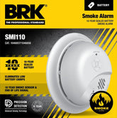 First Alert 1046858 Smoke Alarm, Ionization Sensor, White